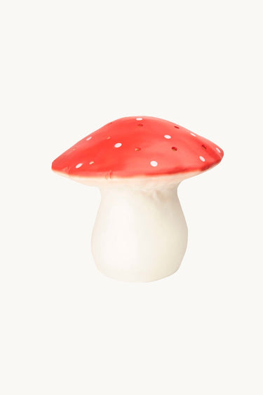 Large Mushroom Lamp Red