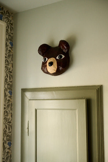 Papier-mâché Mask Bear