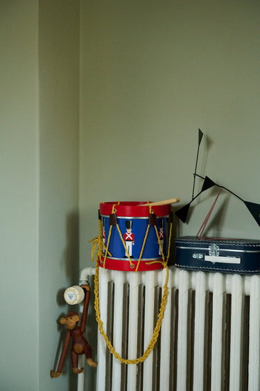 Cardboard Suitcase Navy Blue