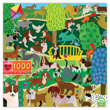 Dogs in the Park Puzzle 1000 pcs.