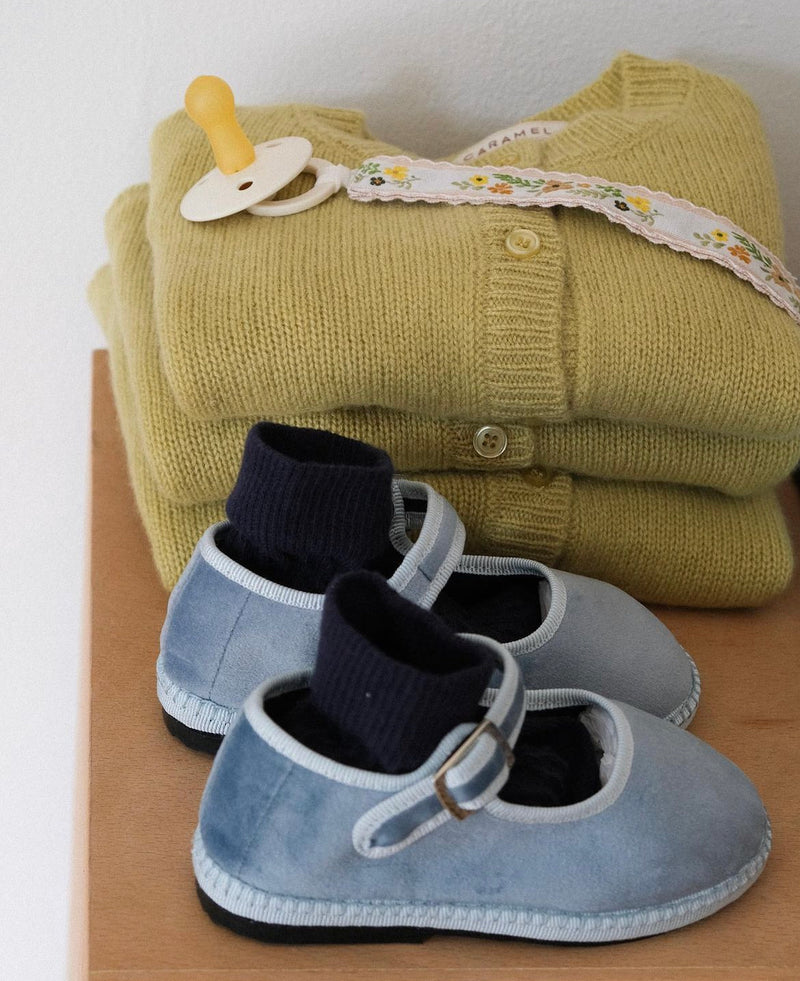 Gadwell Baby Cardigan, Golden Green