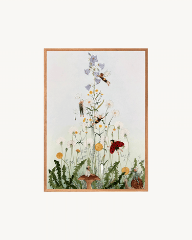 Flower Bed Poster