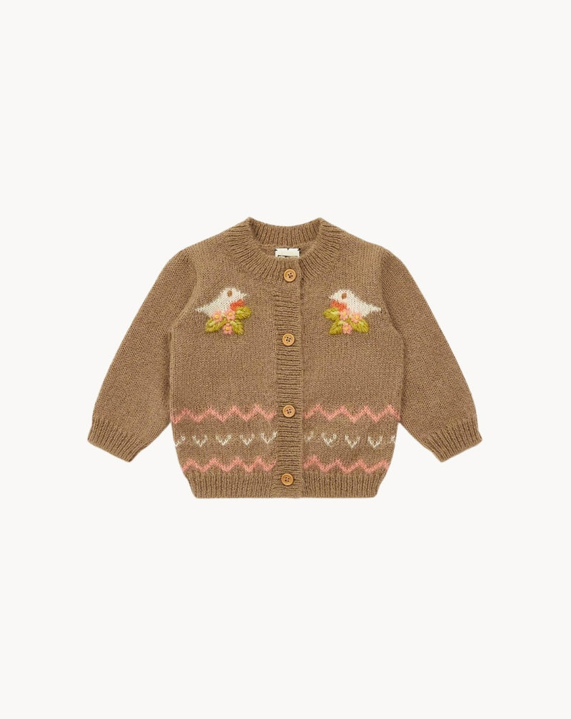 Embroidered Baby Cardigan