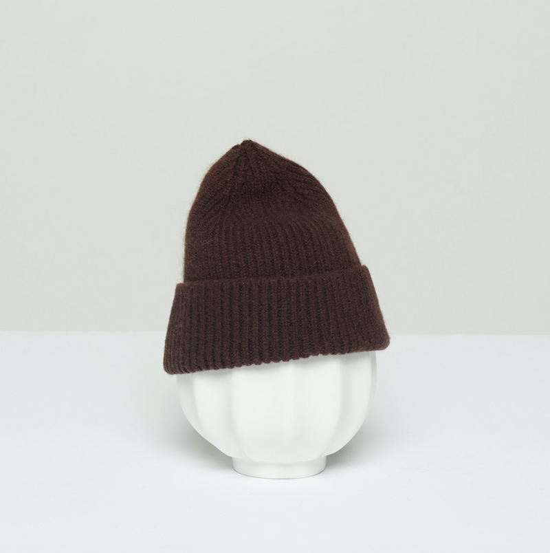 Lambswool Kids Beanie, Gingerbread