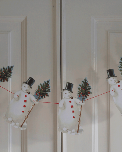 Snowman Garland