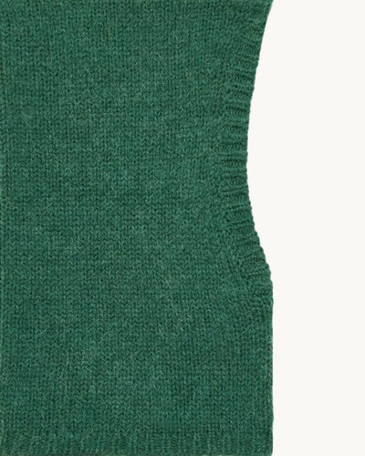 Knitted Balaclava Green