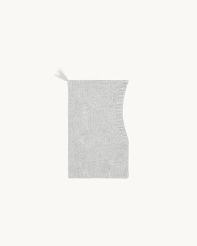 Knitted Balaclava Light Grey