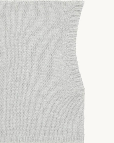 Knitted Balaclava Light Grey