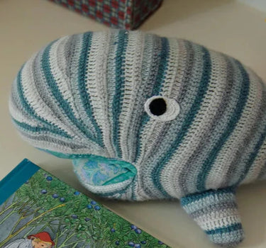 Knitted Whale, Large