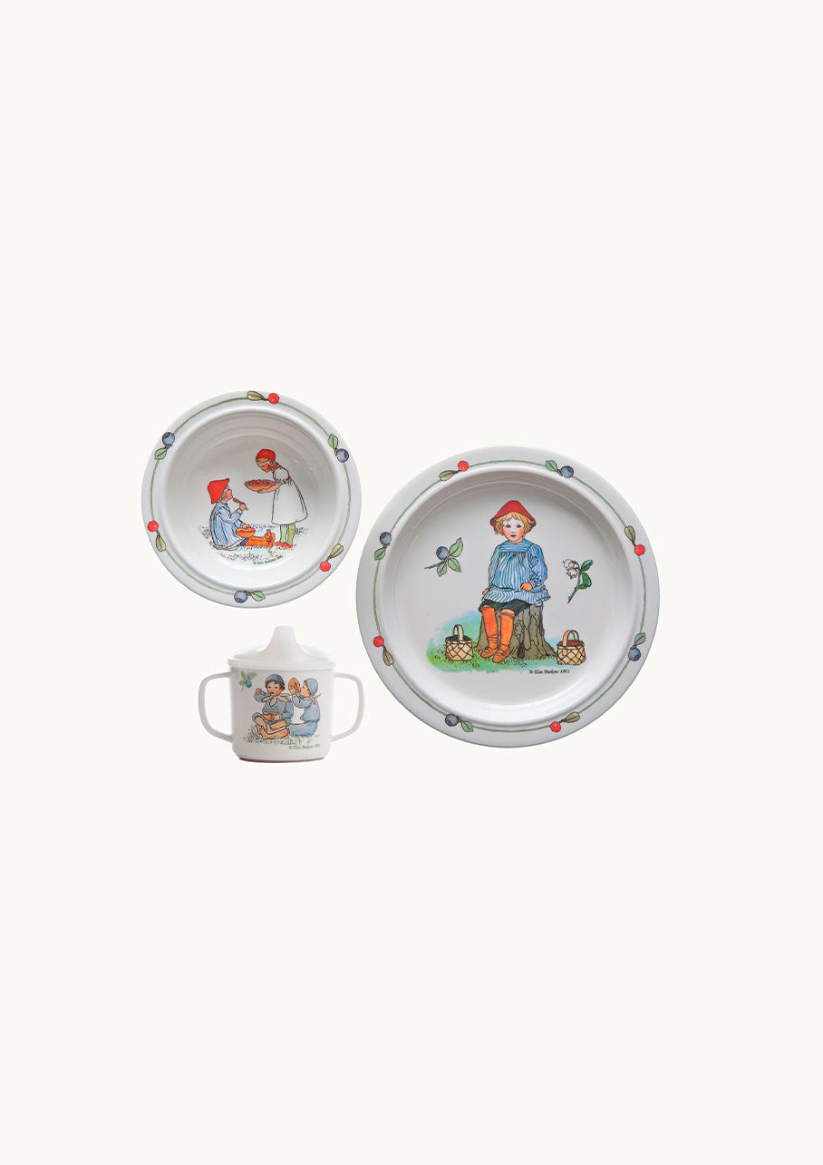 Tableware Set Peter In Blueberry Land