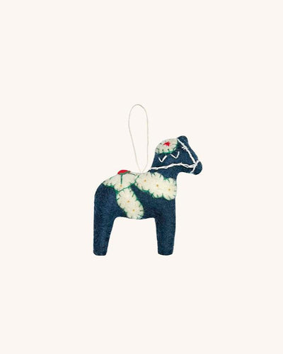 Christmas Ornament Dala Horse