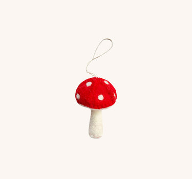 Christmas Ornament, Mushroom