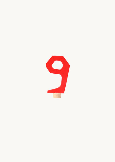 Decorative Number 9