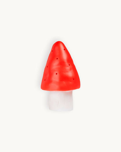 Small Mushroom Lamp Red