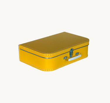 Cardboard Suitcase, Yellow