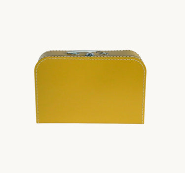 Cardboard Suitcase, Yellow