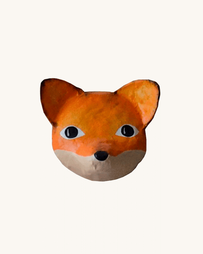 Papier-mâché Mask Fox