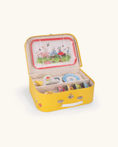 Picnic Tea Set in Suitcase