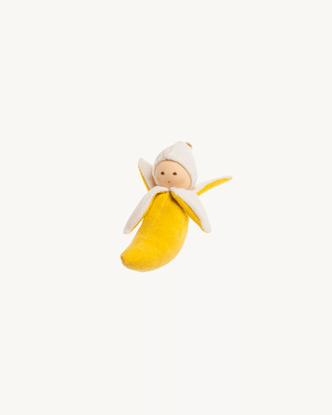 Banana Rattle Doll