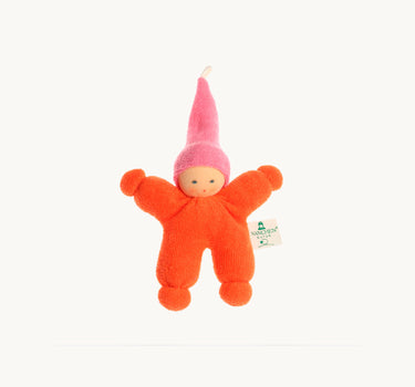 Wichtel Rattle Doll, Orange