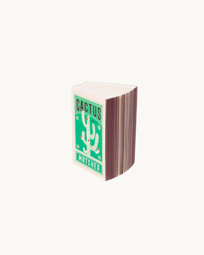 Matchbox Notepad, Cactus