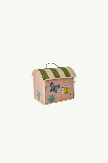 Extra Small Raffia Basket 'Butterfly'