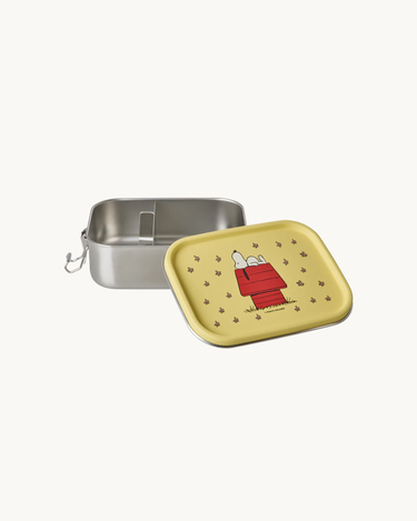 Small Snoopy Lunch Box Yellow