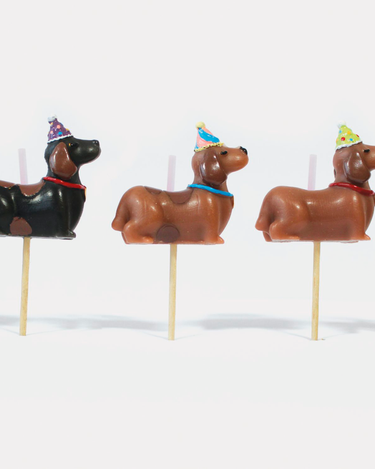 Cake Candles Dachshund
