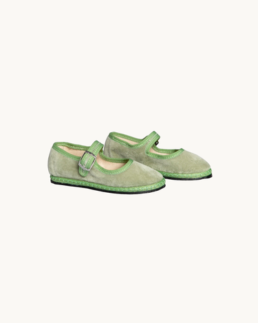 Velvet Shoes Sage