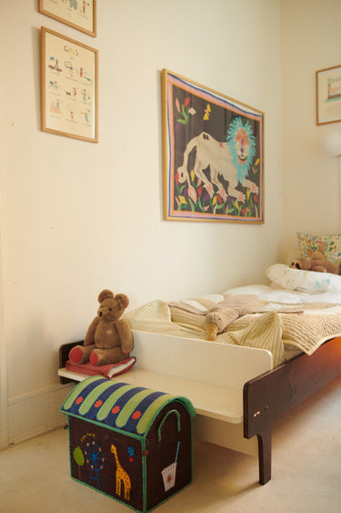 Small Raffia Basket 'Fun Fair'