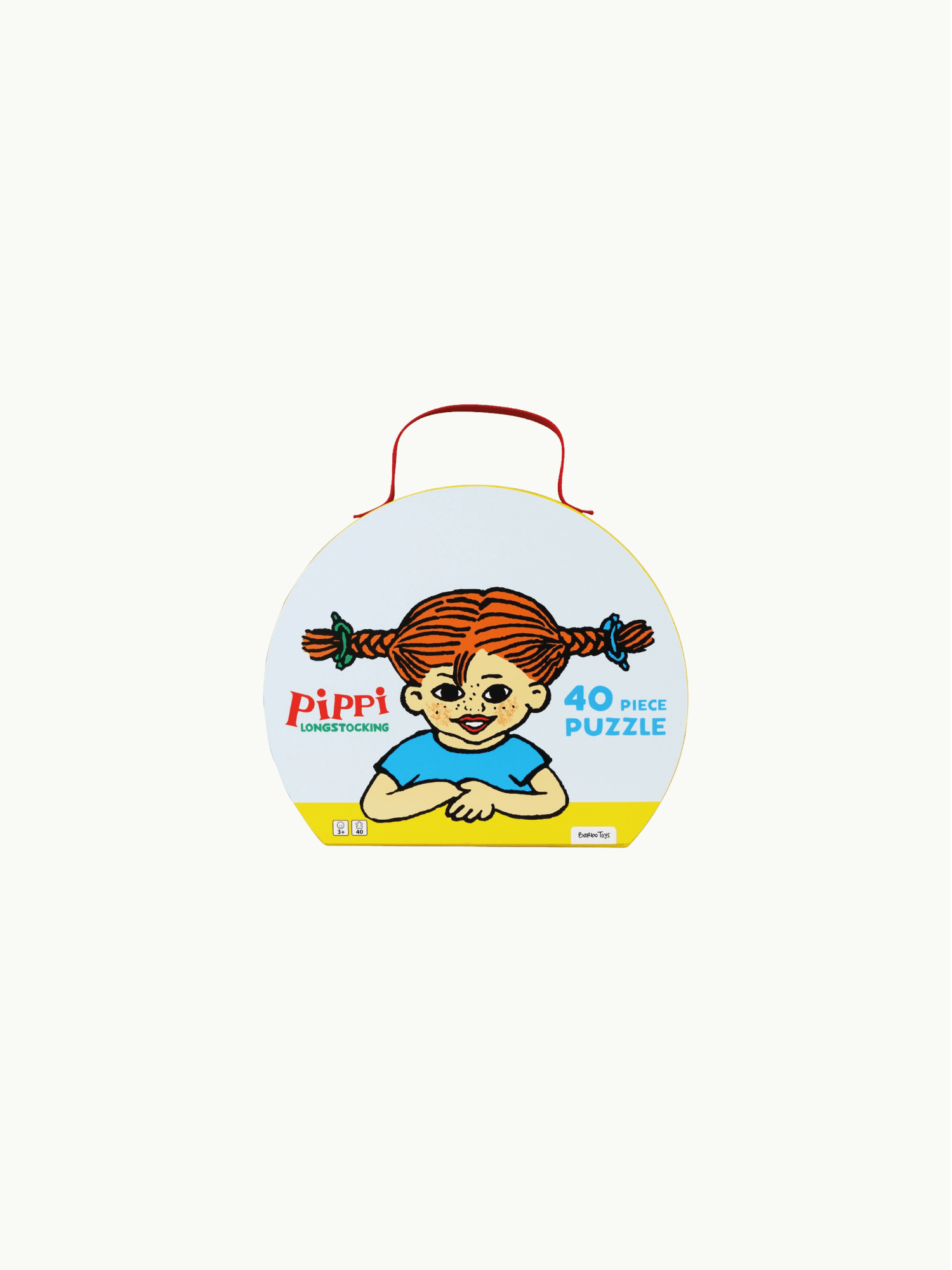Pippi Longstocking Suitcase Puzzle from Barbo Toys | Studio Mini