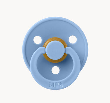 Colour Pacifier in Sky Blue from Bibs