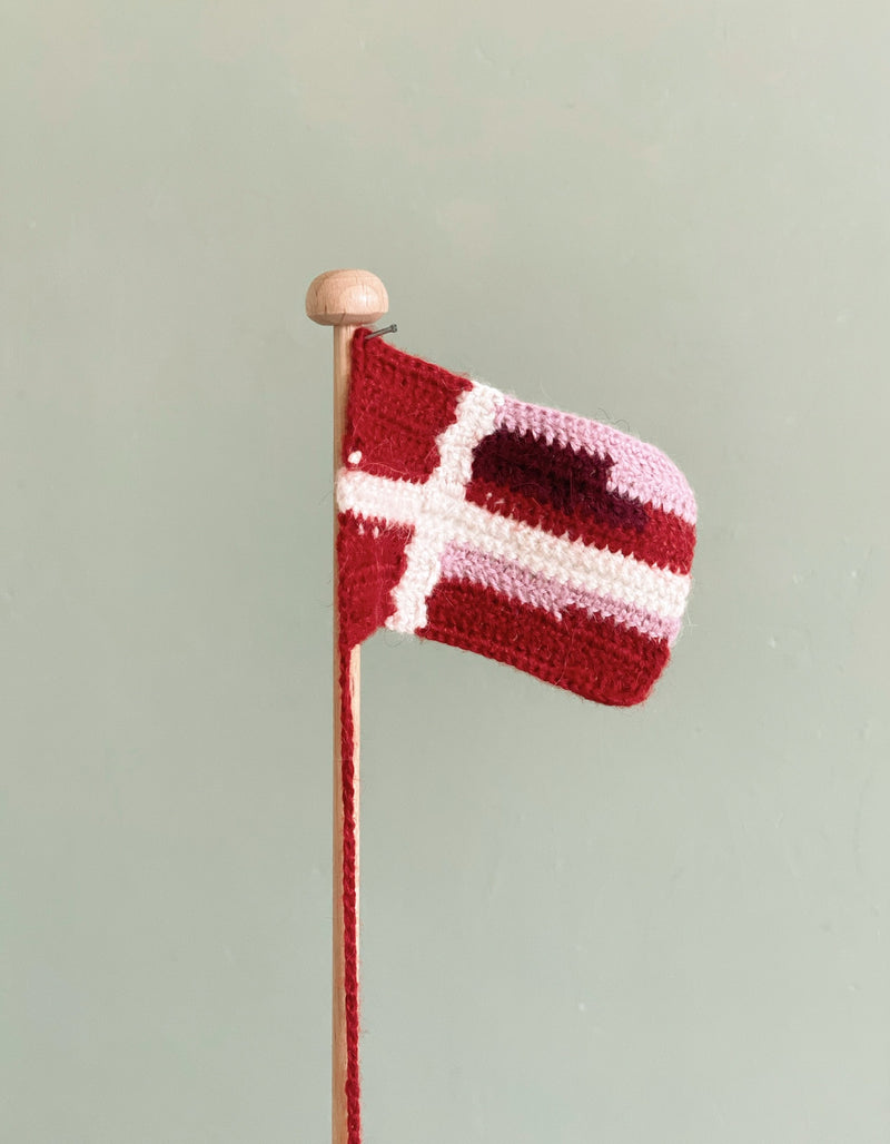 Handmade Knitted Flag