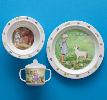Childrens' Songs, 3 Piece Tableware Set