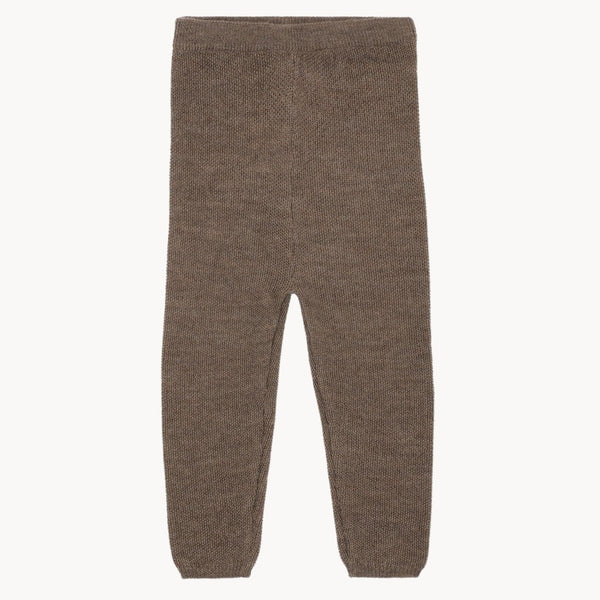 Matti Pearl Pants, Brown Melange