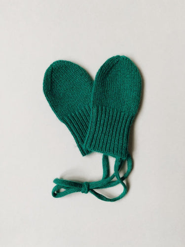Cashmere Mittens in Botanical Green from Studio Mini