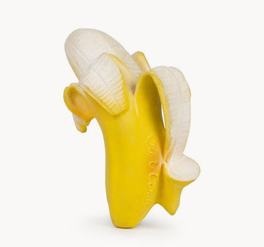 Chewable Baby Toy in Banana from Oil & Carol