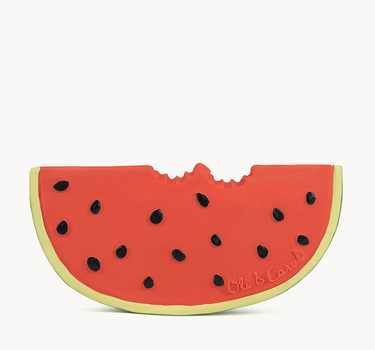 Chewable Baby Toy in Watermelon from Oil & Carol