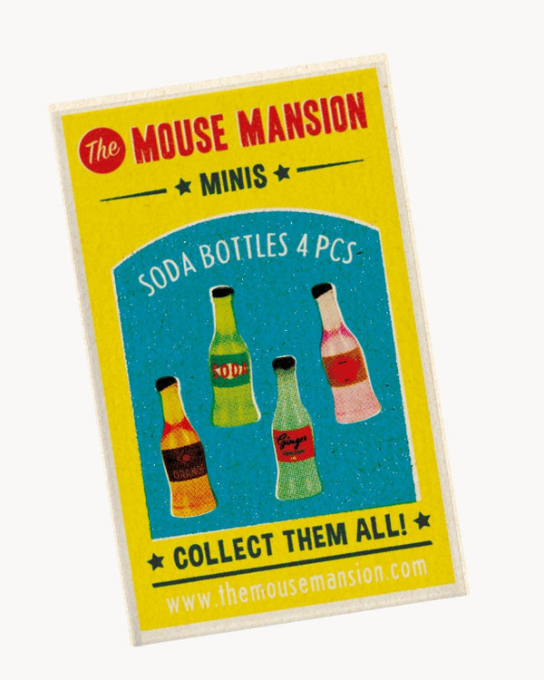 Mini Accessories Mouse House, Lemonade Bottles