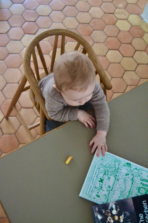 Saga High Chair, Oak