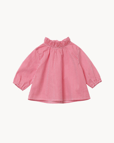 Miron Baby Blouse in Red Stripe from Caramel
