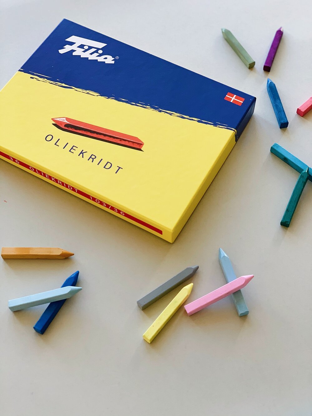 Box of 36 Oil Crayons from Filia – STUDIO MINI