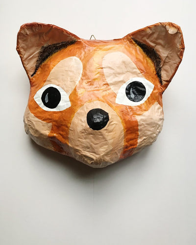 Papier-mâché Red Panda from A Zoo In My Wall