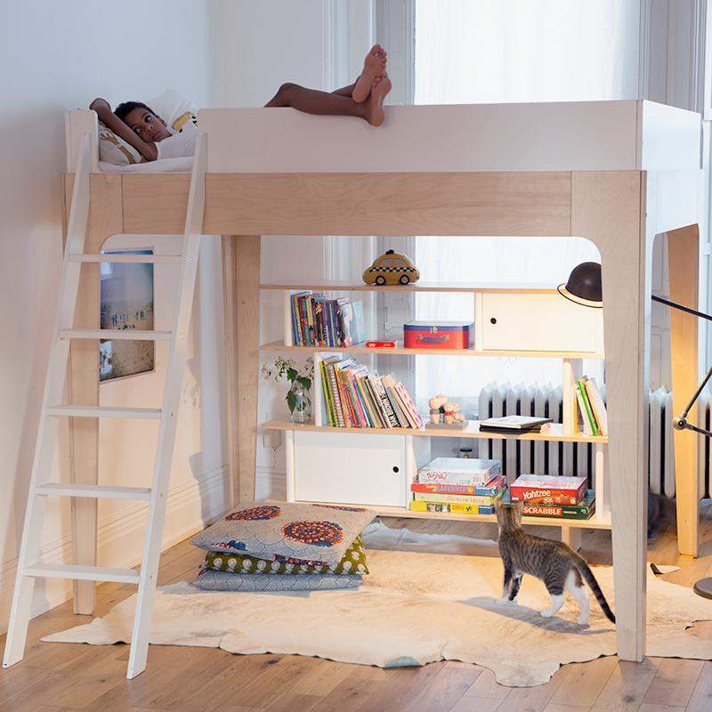 Perch Loft Bed in Birch from Oeuf NYC