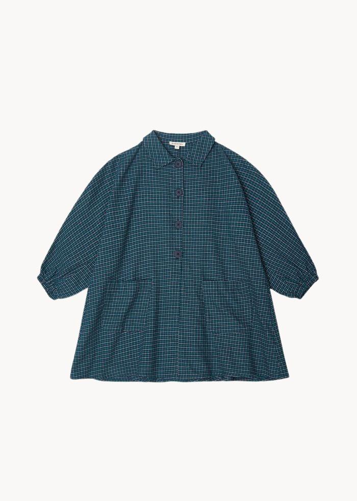 Venus Dress, Blue Green Check from Caramel – STUDIO MINI